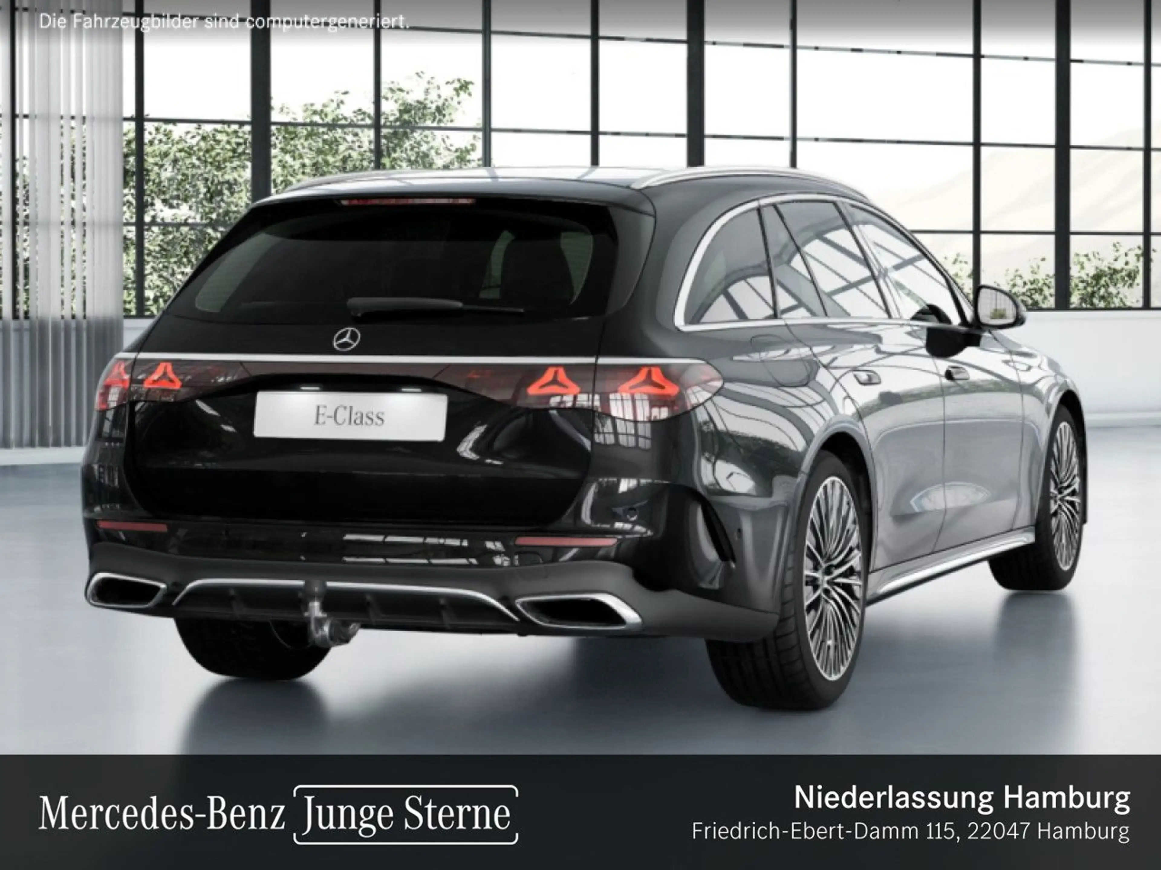 Mercedes-Benz E 300 e T AMG Fahrass 360° Burmester Distr. AHK 9G — photo 4