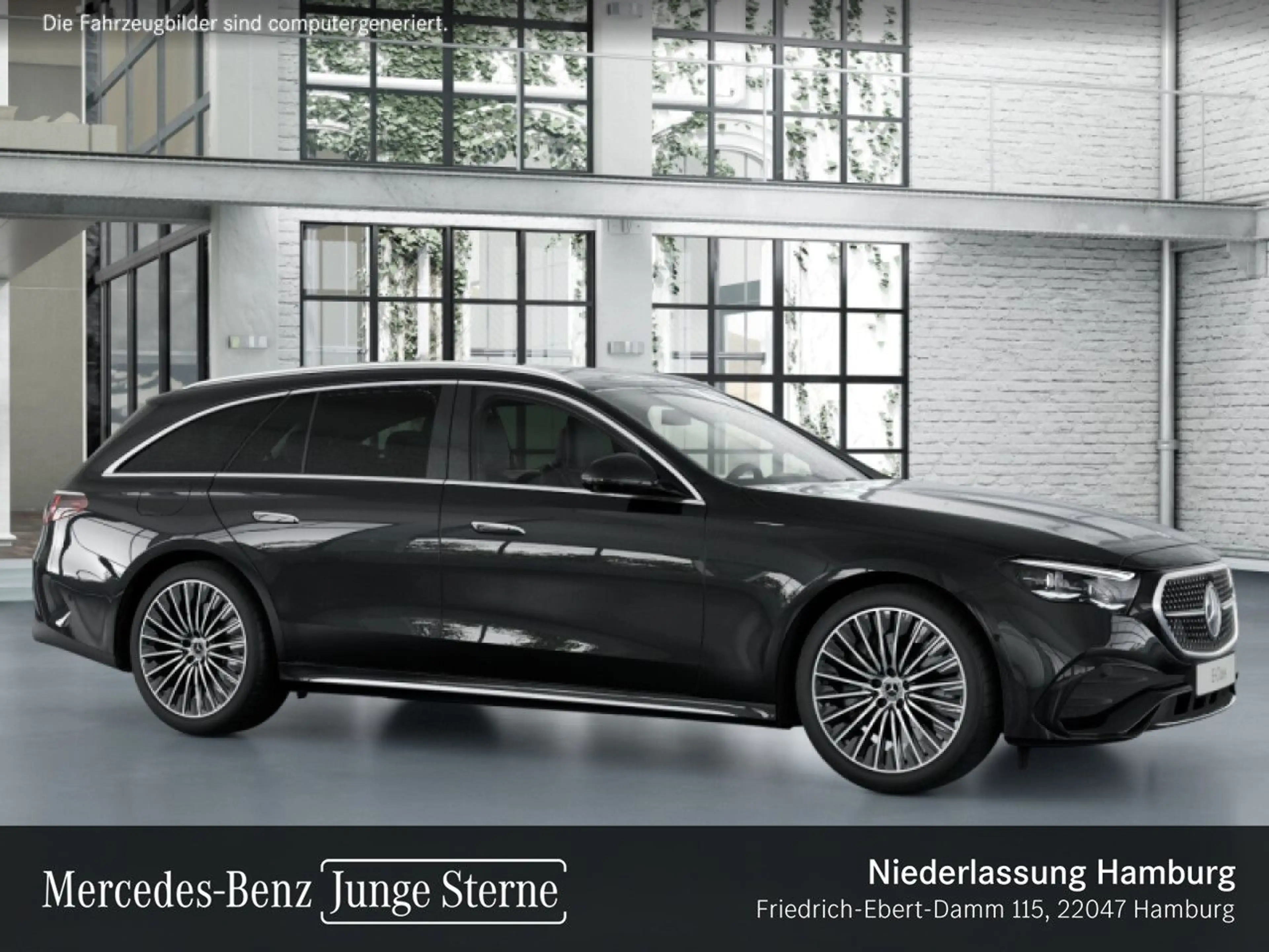 Mercedes-Benz E 300 e T AMG Fahrass 360° Burmester Distr. AHK 9G — photo 15