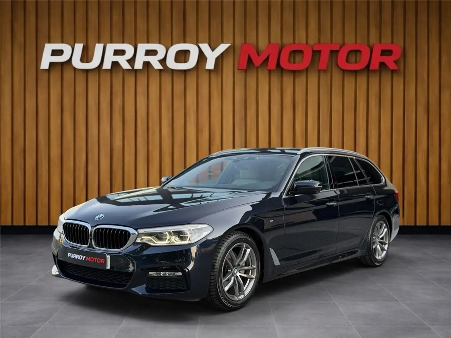 BMW 520 520dA Touring Azul - 1