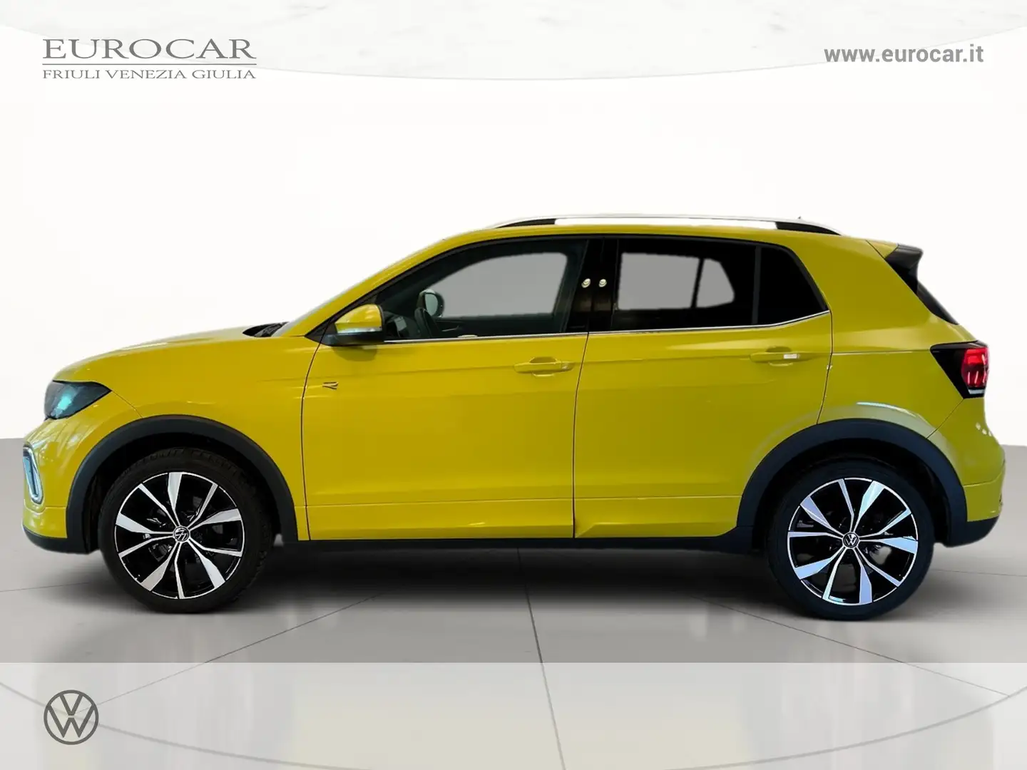 Volkswagen T-Cross 1.0 tsi r-line 115cv dsg Giallo - 2