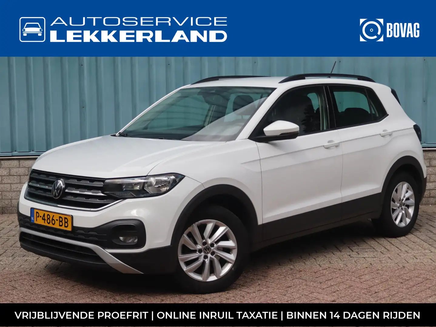 Volkswagen T-Cross Go 1.0 TSI 95pk | APPLE CARPLAY / ANDROID AUTO | A Blanc - 1
