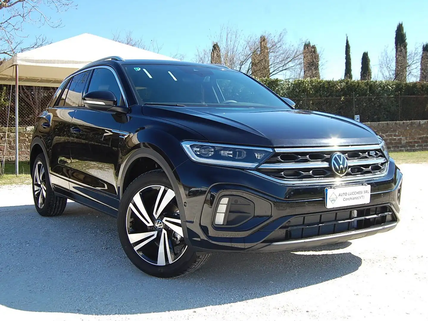 Volkswagen T-Roc R-line 1.0 Tsi 115cv Manuale Km0 Nero - 1