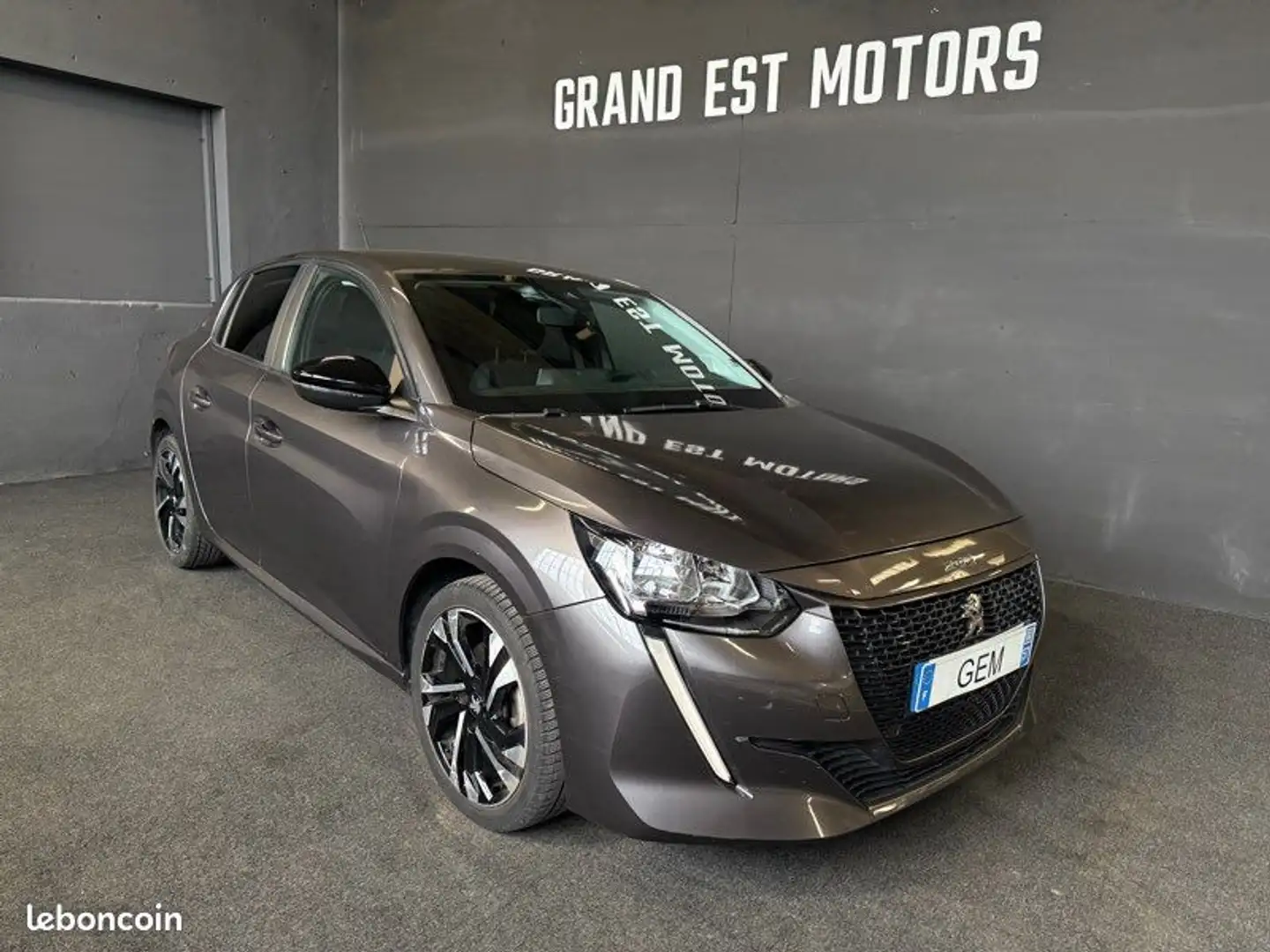 Peugeot 208 II 1.5 HDi Allure 100CV 6 Vitesses Faible kilométrage CarPlay Entretiens à jour Reprises s Gris - 1