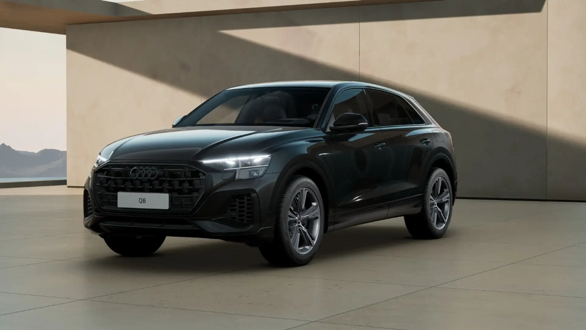Audi Q8 SUV TFSI e  55 TFSI e MATRIX AHK HEAD-UP Schwarz - 2