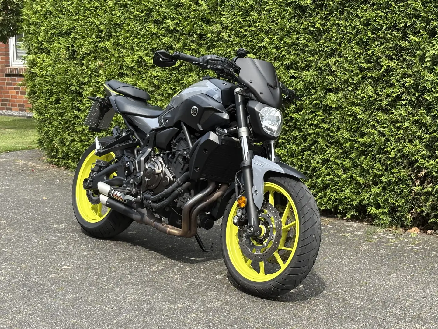 Yamaha MT-07 Wilbers, viele Extras, TÜV neu Gris - 2