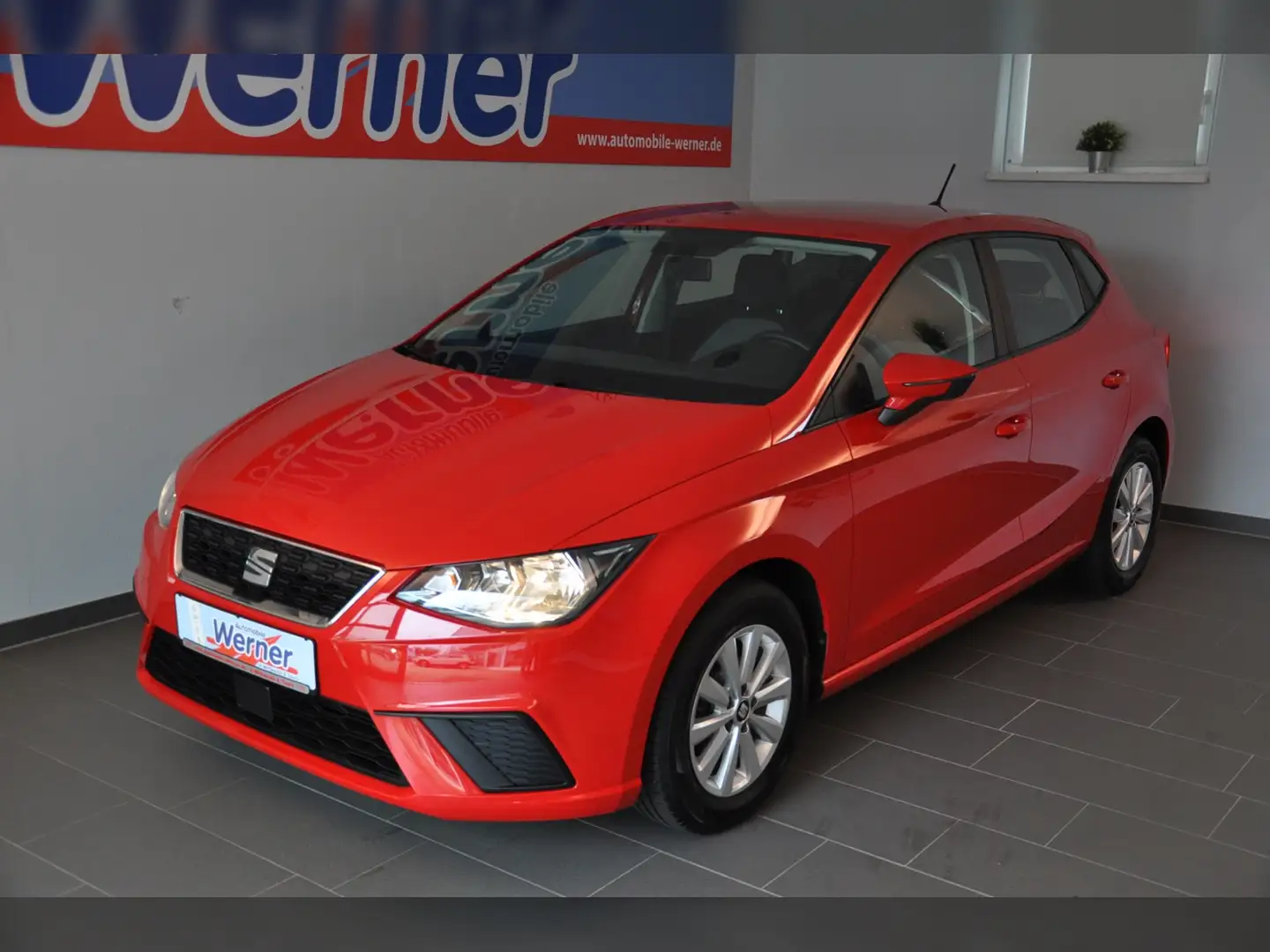 SEAT Ibiza Style 1.0 Navi Klima Rojo - 2
