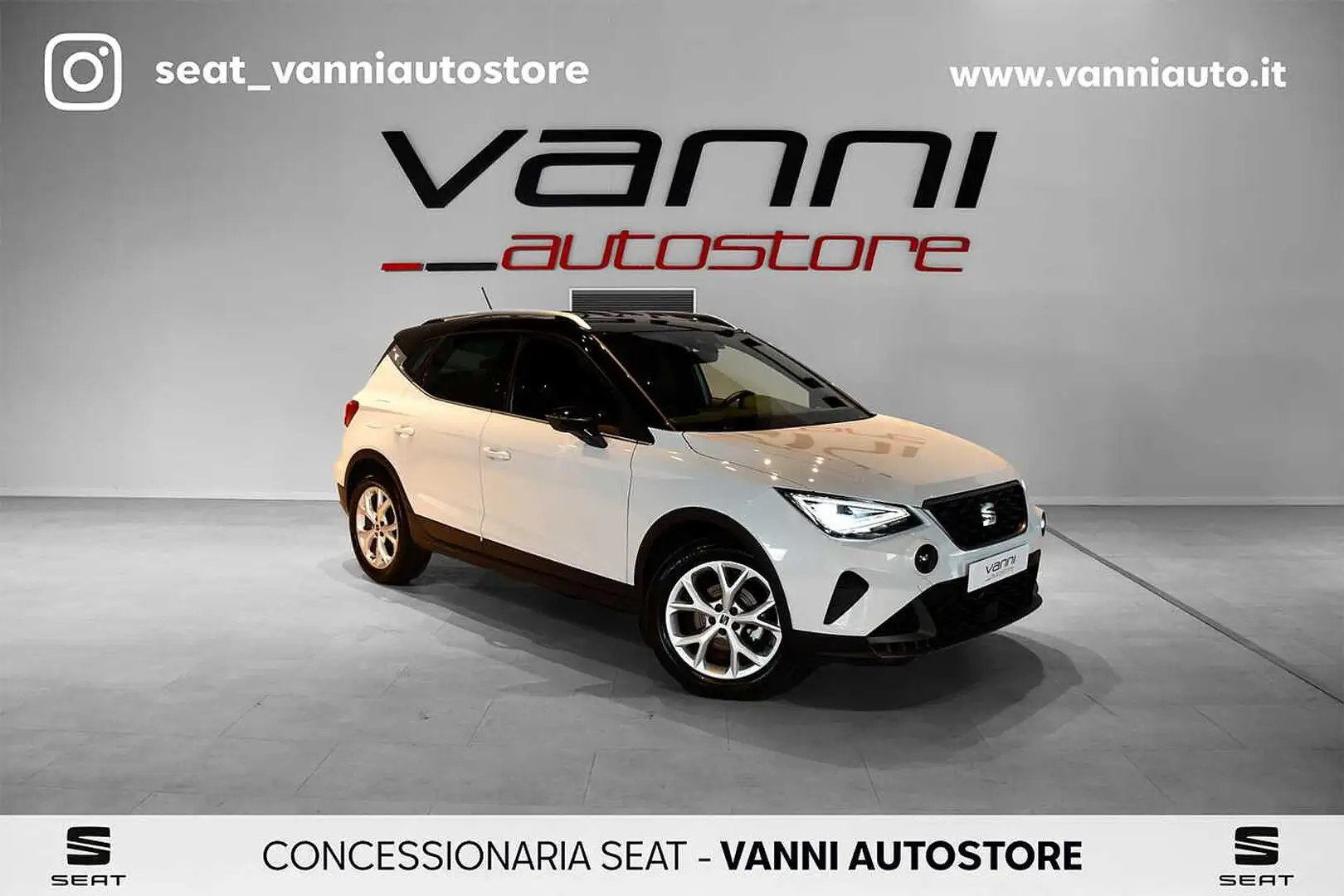 SEAT Arona 1.0 EcoTSI FR Bianco - 1