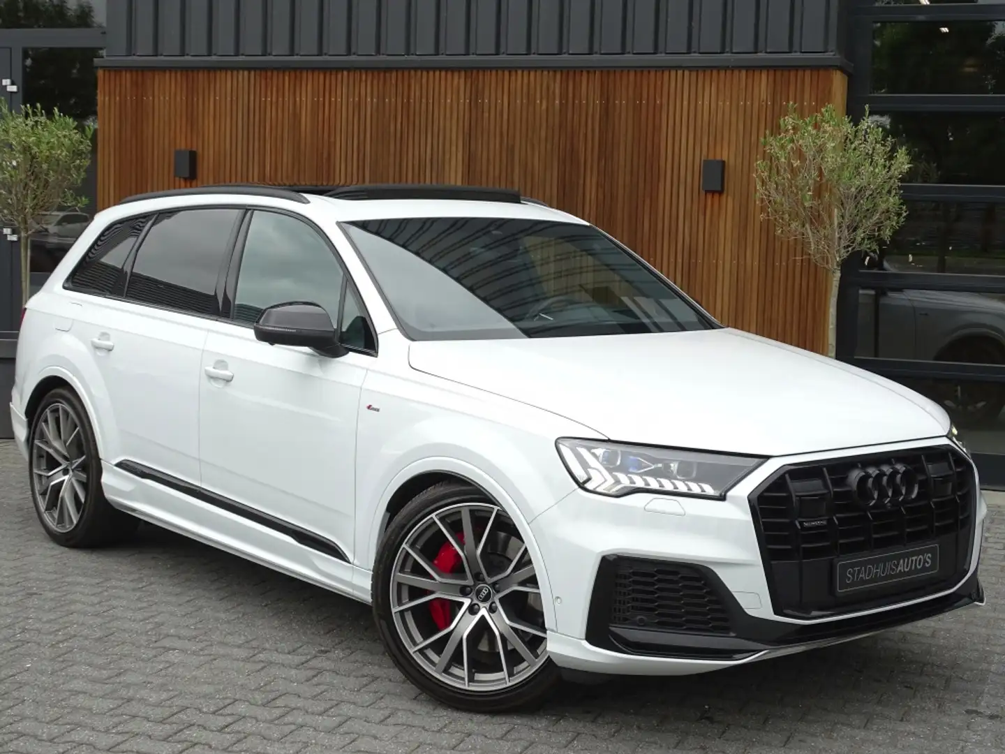 Audi Q7 60 TFSIe 450PK Quattro / Laser / RS Edit. / Softcl Weiß - 2