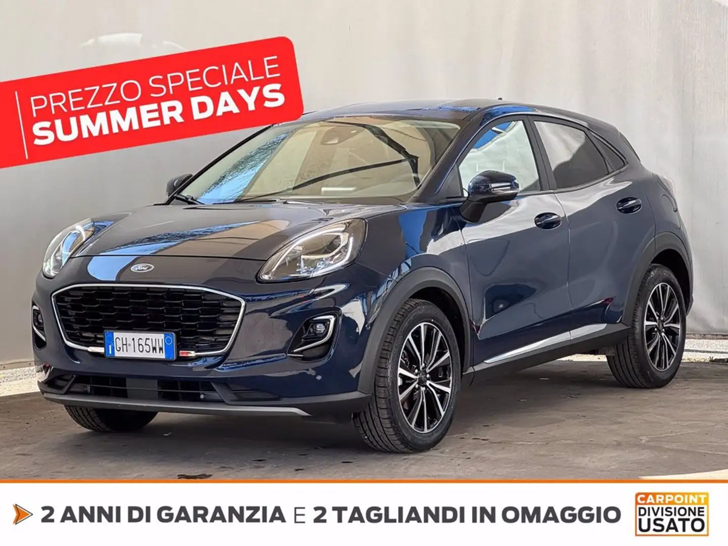 Ford Puma 1.0 ecoboost h titanium s&s 125cv auto Blu/Azzurro - 1