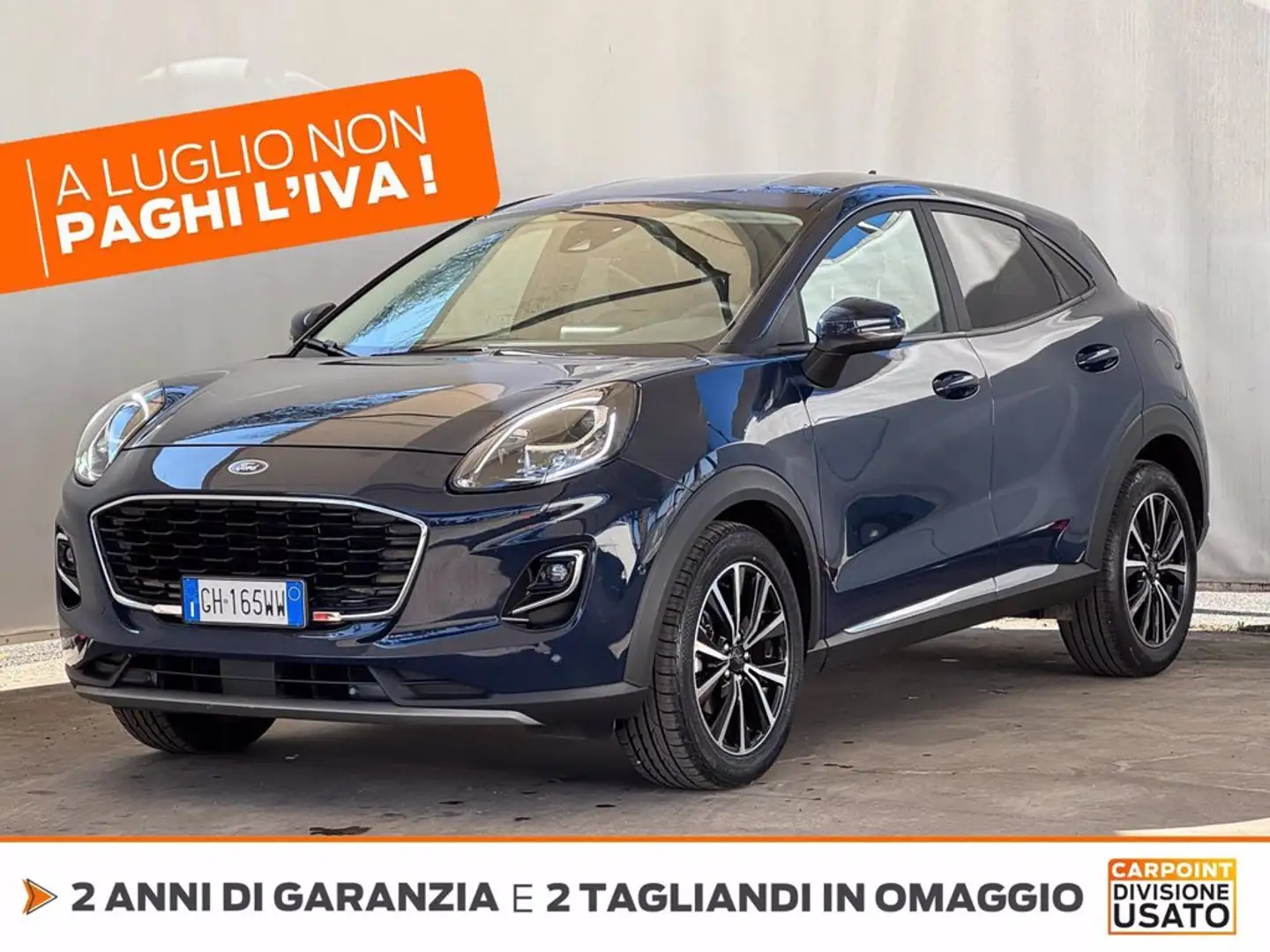 Ford Puma 1.0 ecoboost h titanium s&s 125cv auto Blu/Azzurro - 1