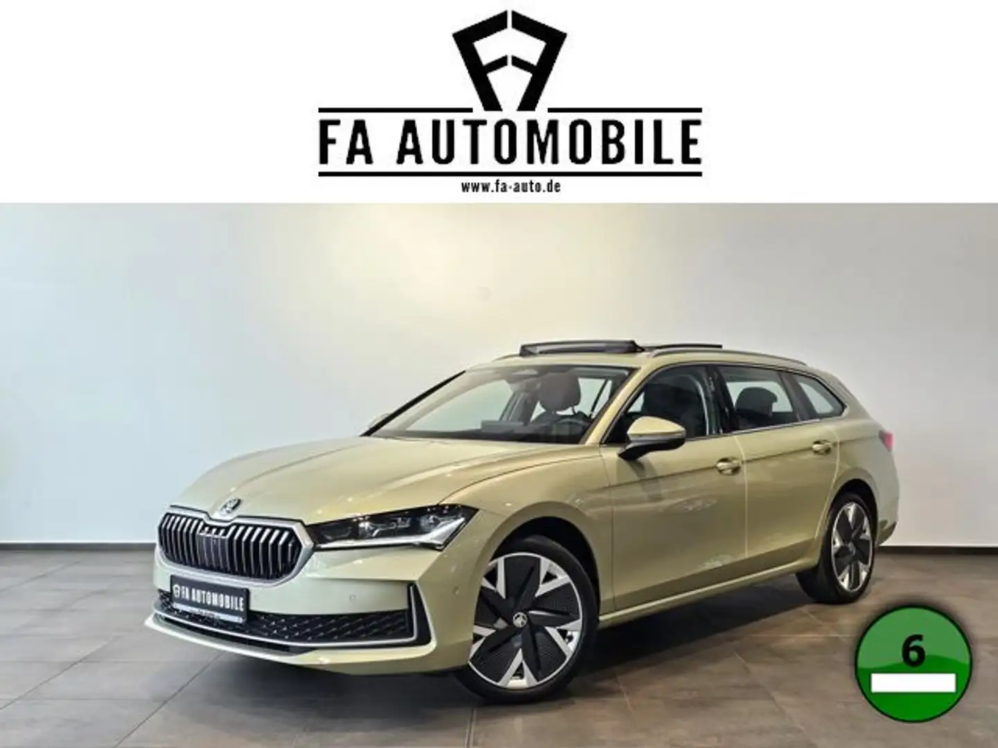 Skoda Superb 4x4 Edit.Selection Pano Matrix Hud 19 Zol Żółty - 1