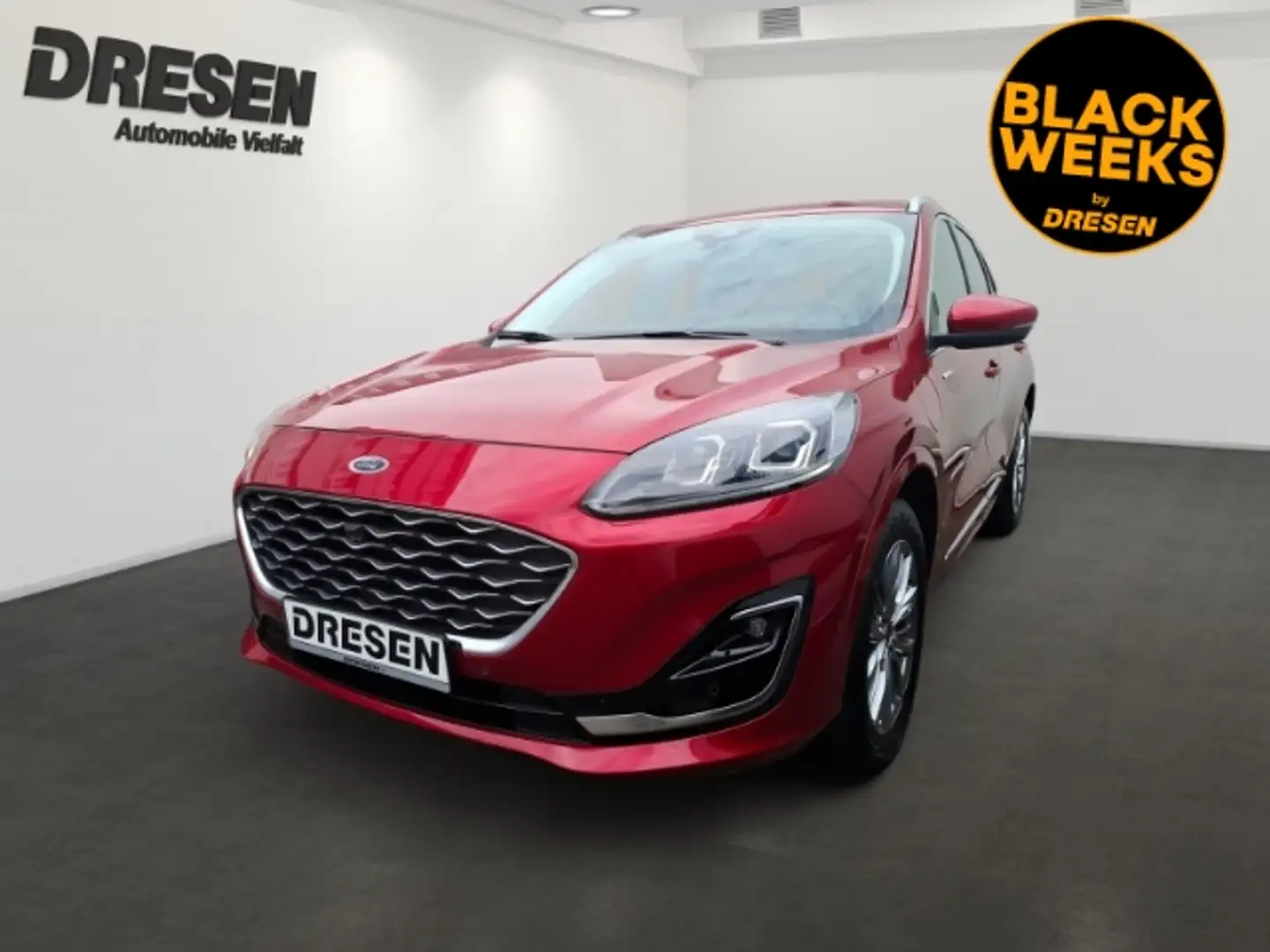 Ford Kuga Vignale+Frontscheibenheizung+Lenkradheizung+Kamera Rot - 1