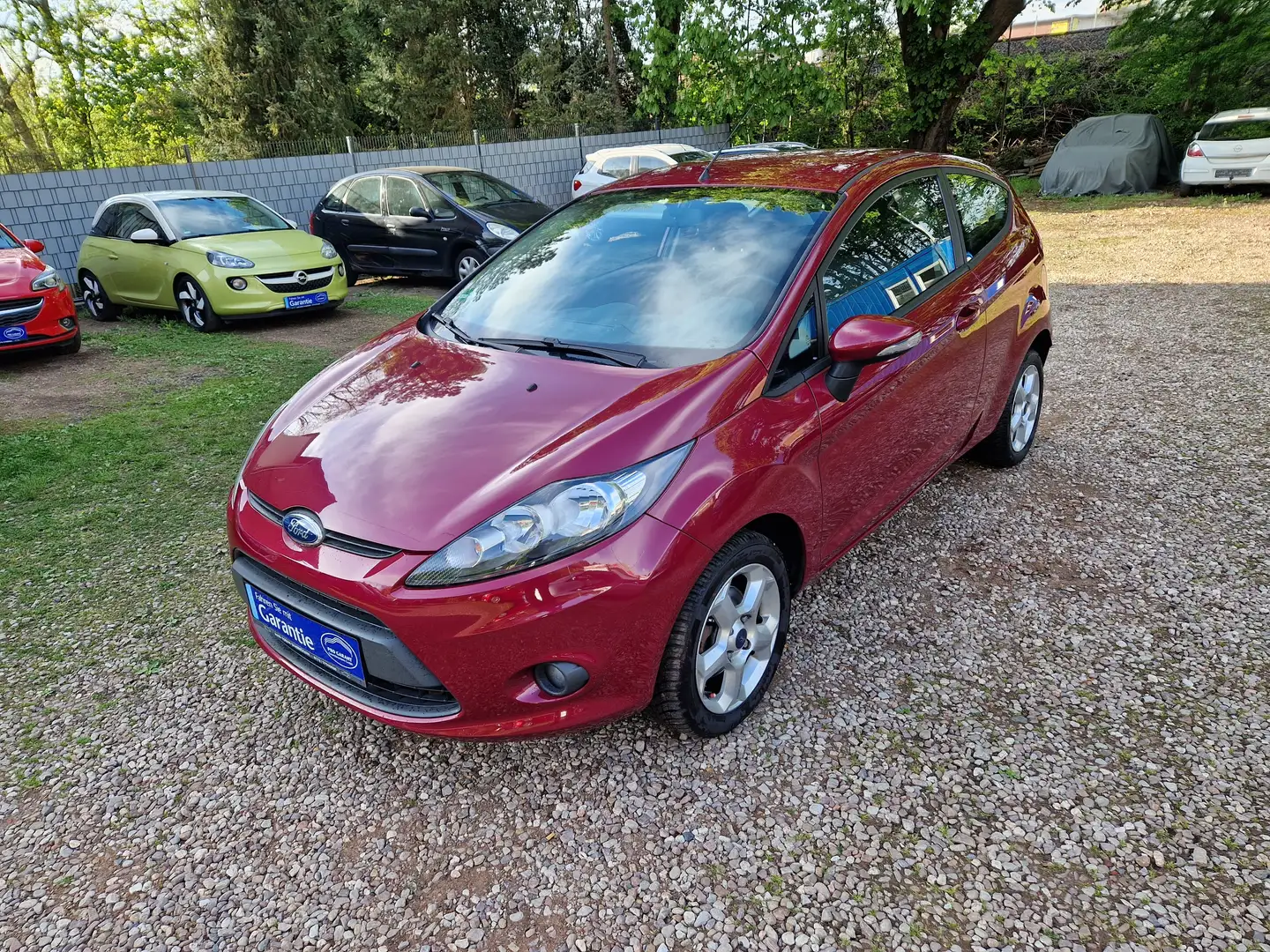 Ford Fiesta 1.25 Klima 84Tkm ESP Bluetooth Alu TÜVNEU Violett - 1