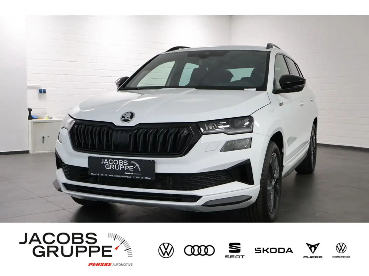 Skoda Karoq 2.0 TDI 4X4 Sportline DSG,Navi,Matrix,A Weiß - 2