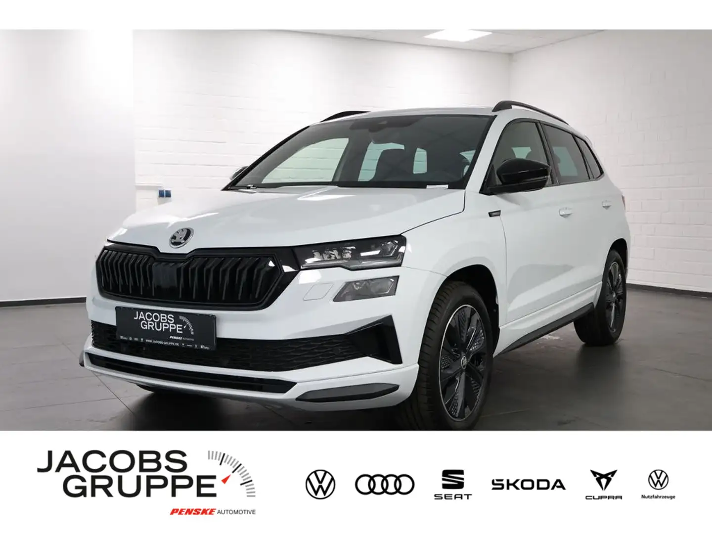 Skoda Karoq 2.0 TDI 4X4 Sportline DSG,Navi,Matrix,A Weiß - 1