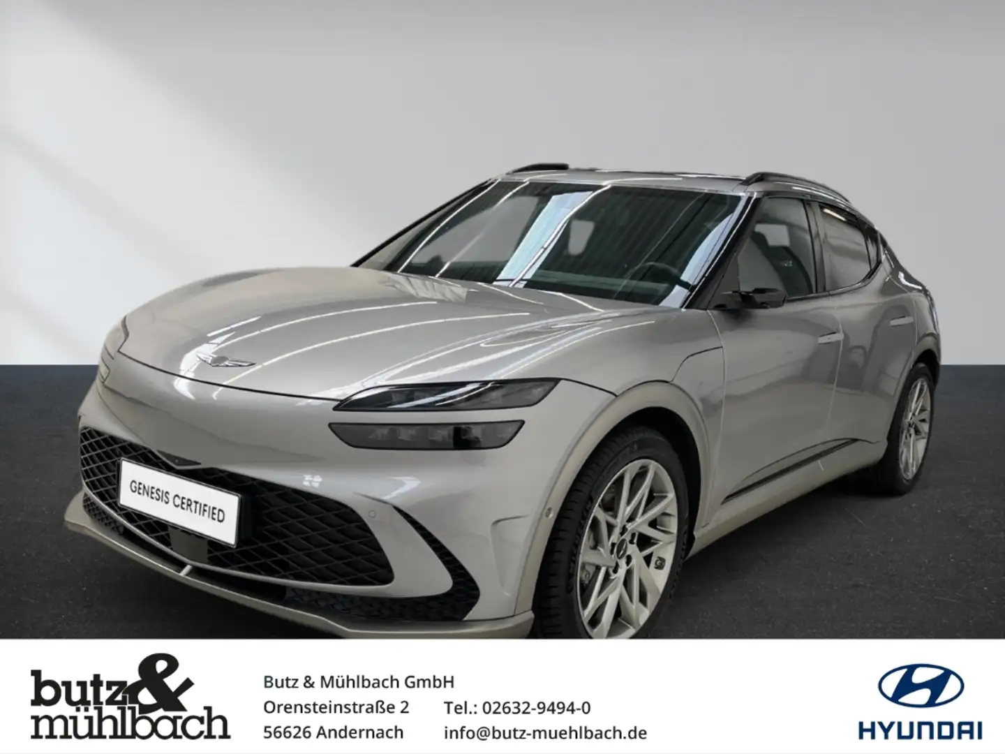 Genesis GV60 Sport Elektro 4WD Panorama Memory Sitze Soundsyste Plateado - 1