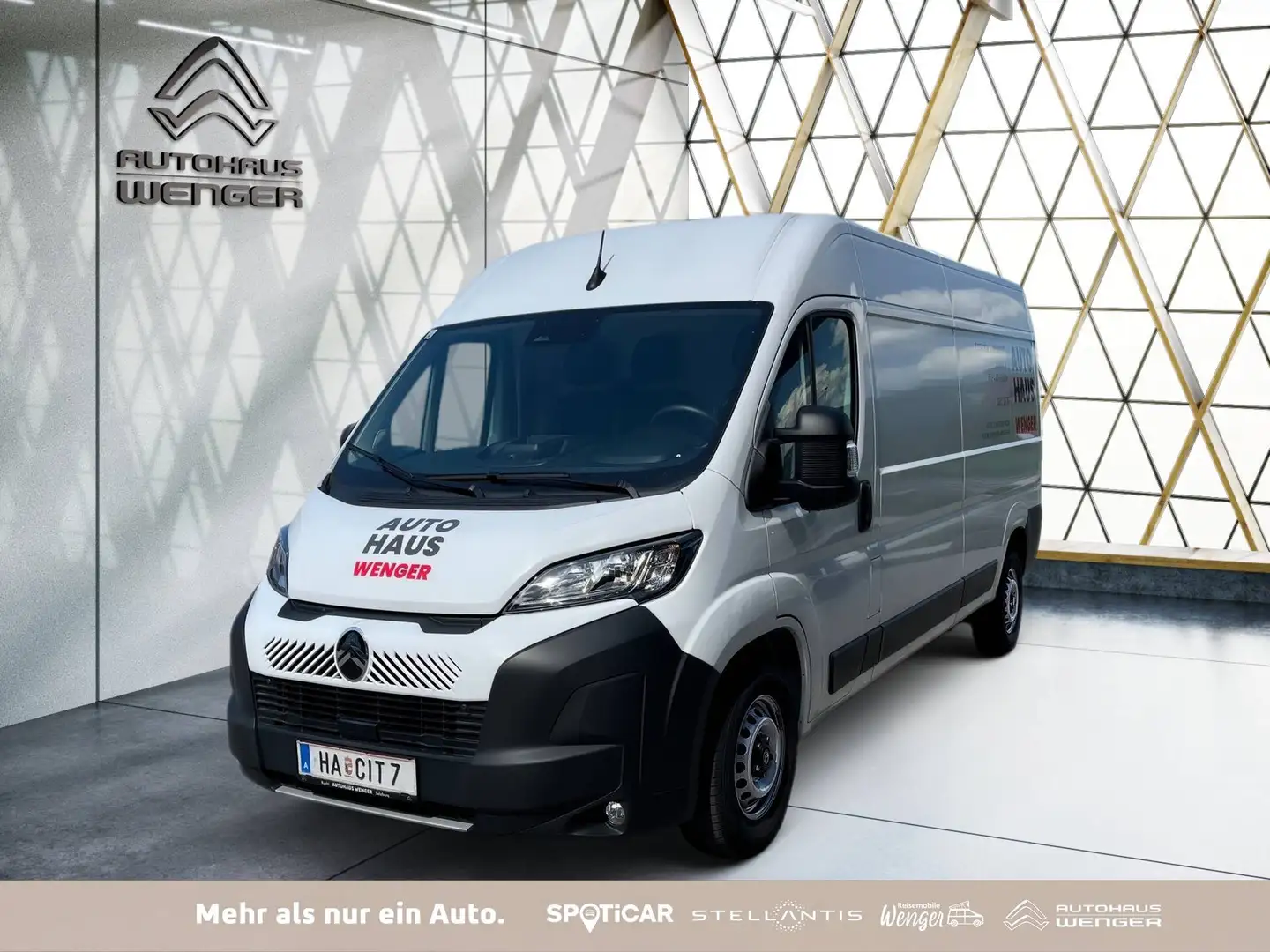 Citroen Jumper 35 L3H2 Heavy BlueHDi 140 Weiß - 1