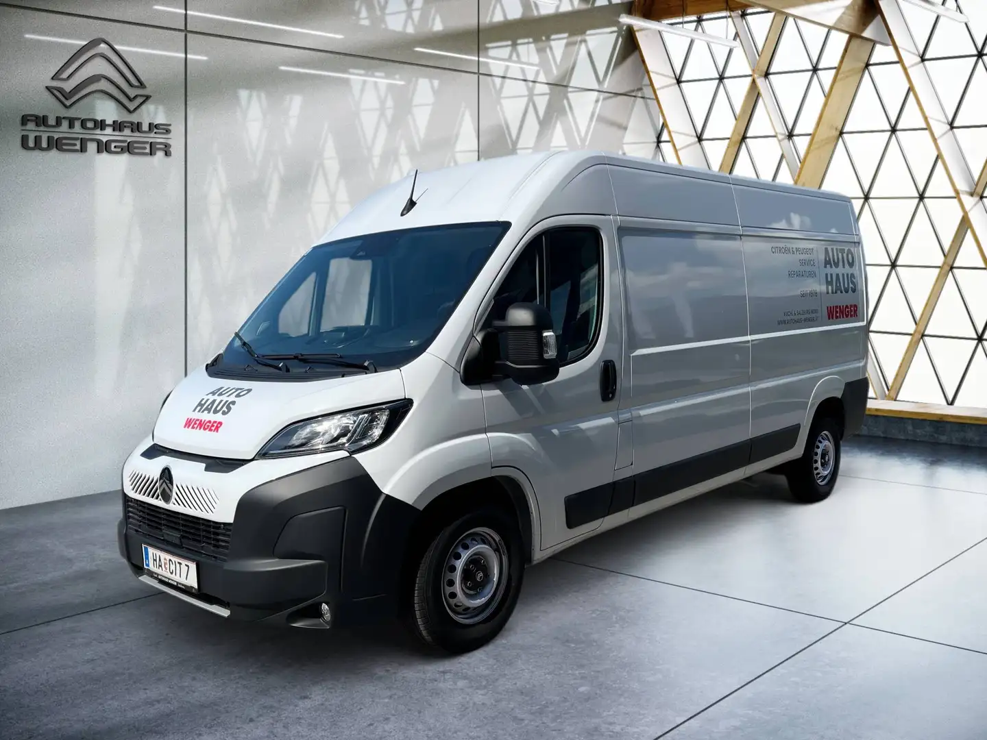 Citroen Jumper 35 L3H2 Heavy BlueHDi 140 Weiß - 2