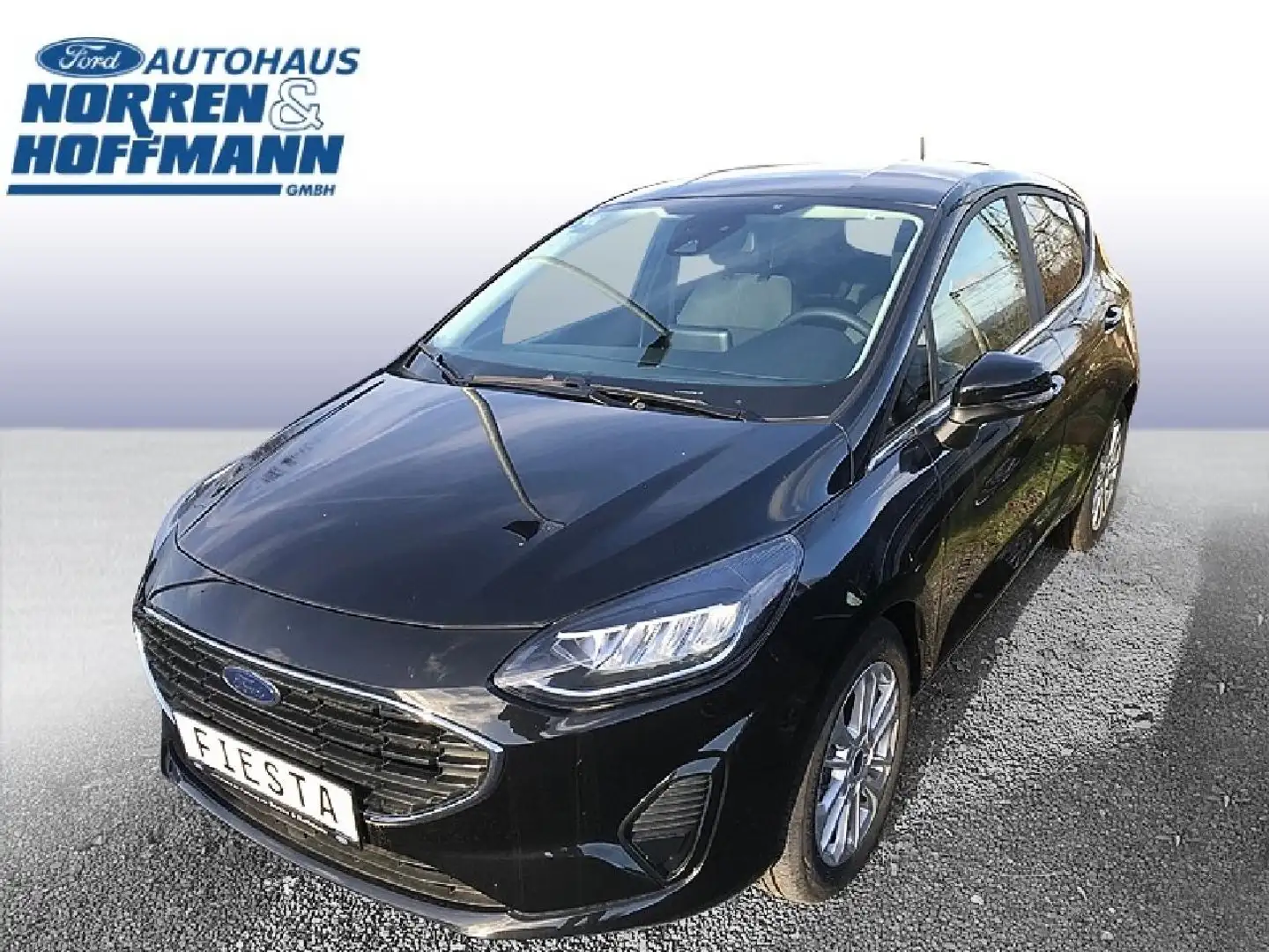 Ford Fiesta Titanium Schwarz - 1
