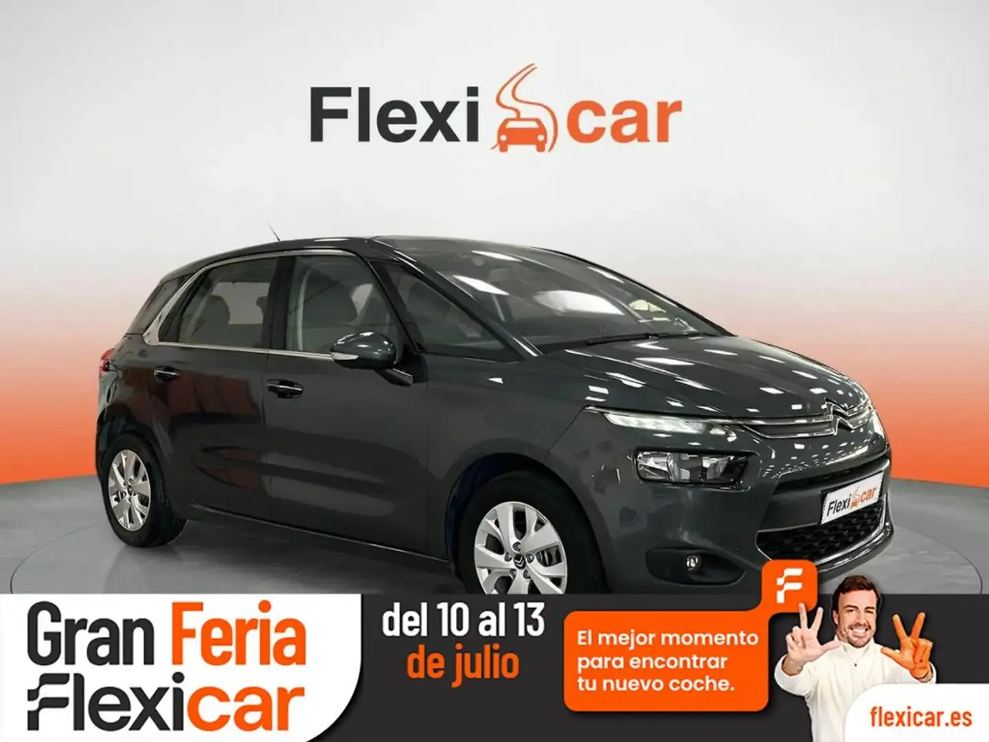 Citroen C4 BlueHDi 120cv EAT6 Feel Gris - 1