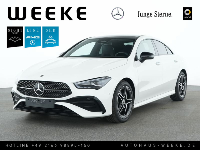 Mercedes-Benz CLA 200 Coupé AMG+NIGHT+PANO-SD+TOTWINKEL+WINTER