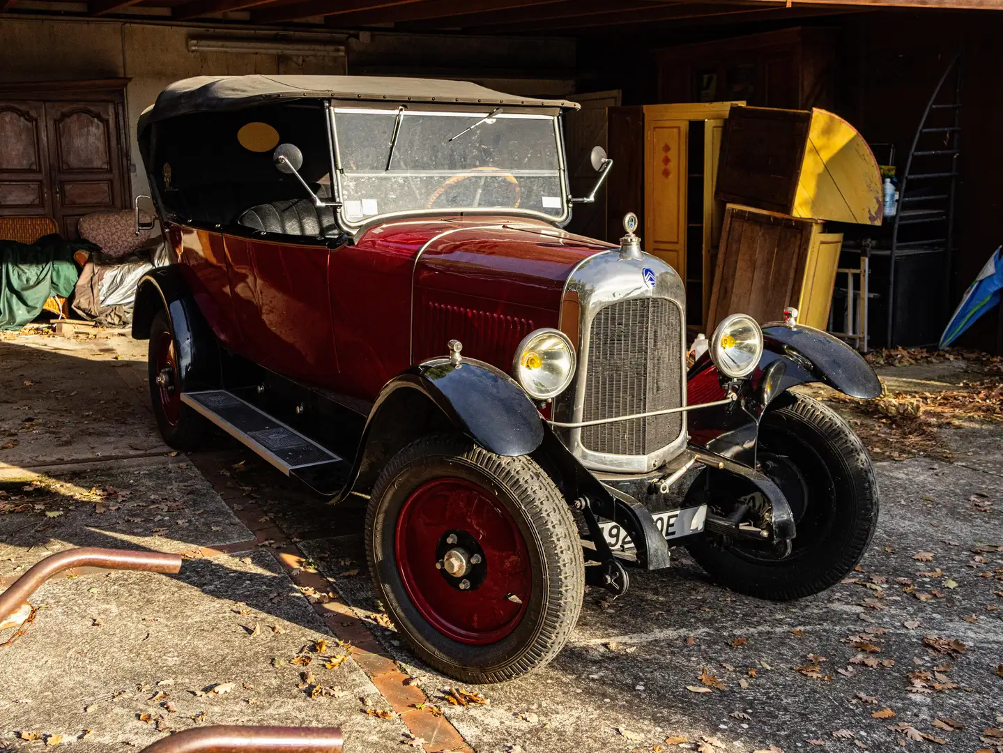 Citroen Citroën B2 Torpédo Rot - 2