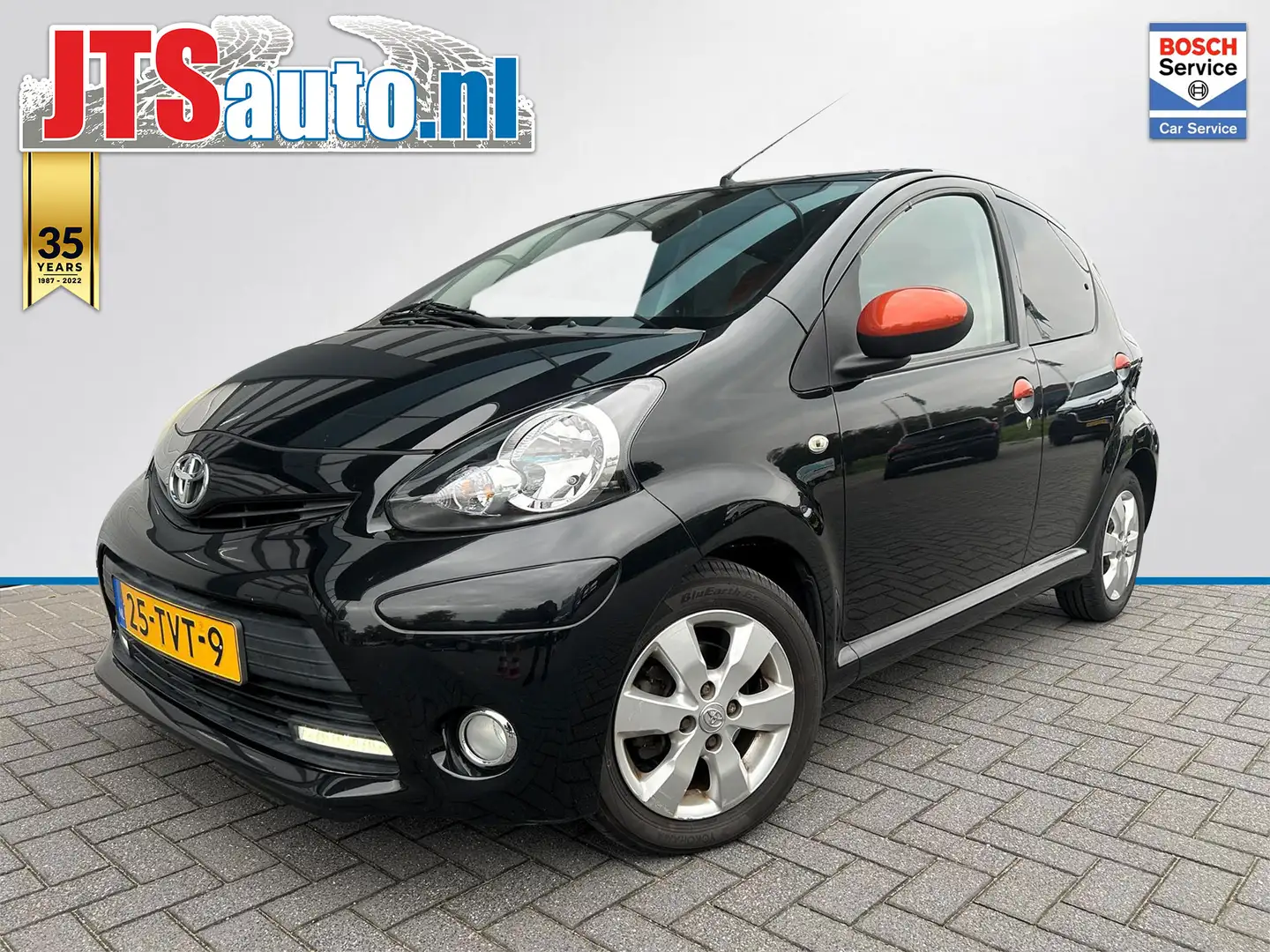 Toyota Aygo 1.0 5DRS, Dealer onderhouden, 6 mnd garantie Noir - 1