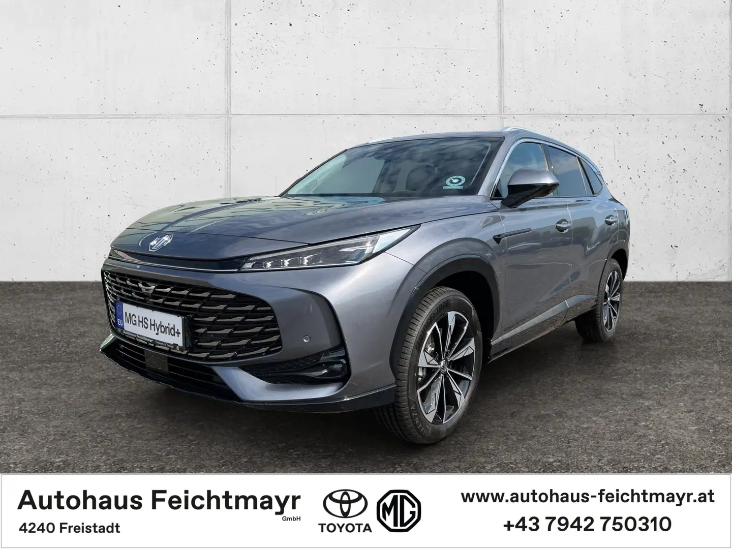 MG HS Hybrid Luxury 5t. Grau - 1