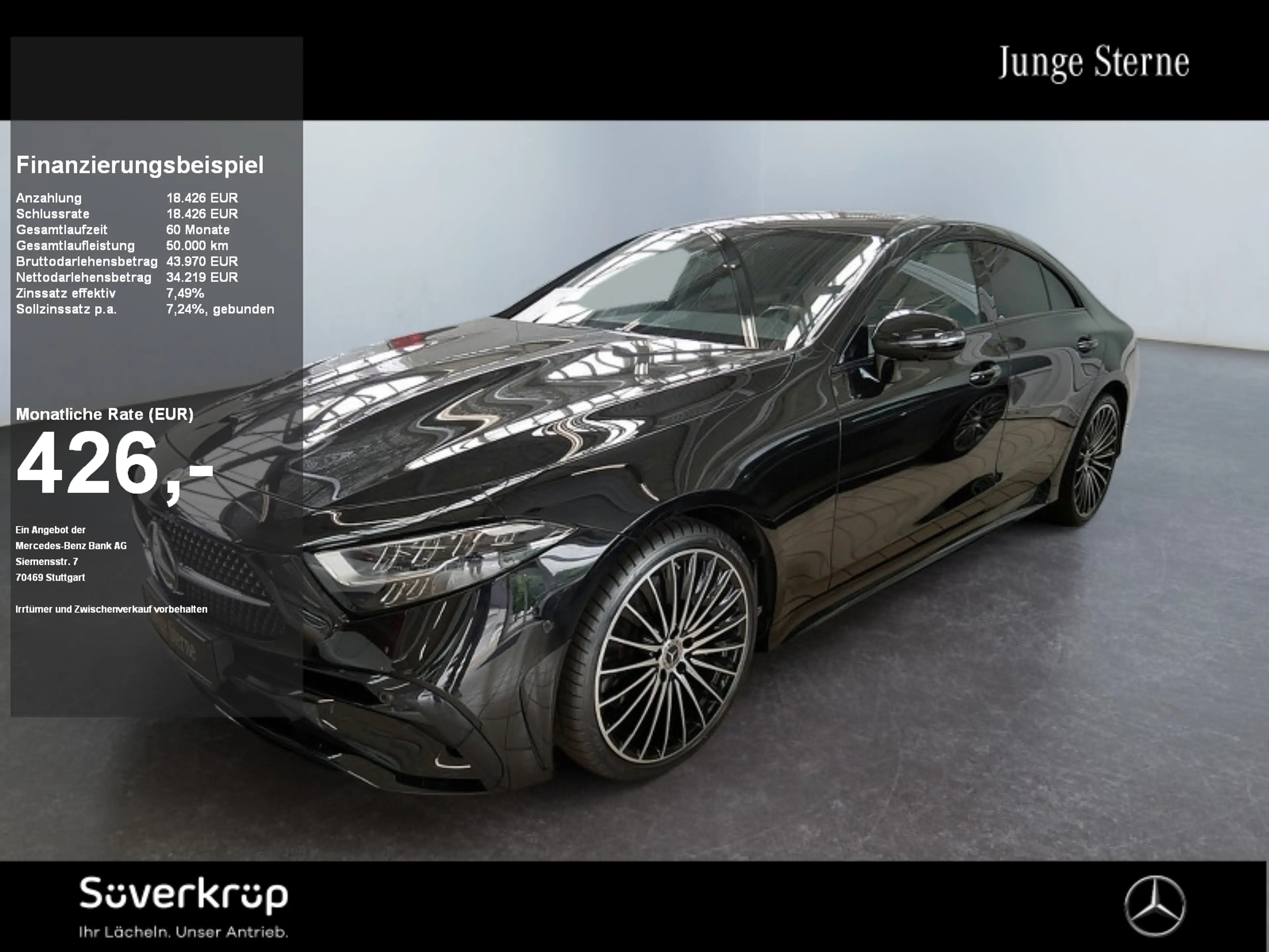 Mercedes-Benz CLS 450 4M AMG BURM NIGHT WIDE MEMO 360 KAMERA