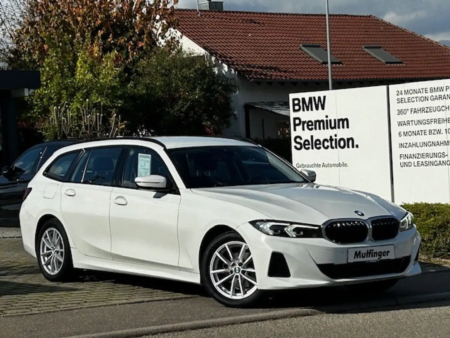 BMW 320 d T. xDrive FACELIFT Curved LiveProf HUD AHK Weiß - 2