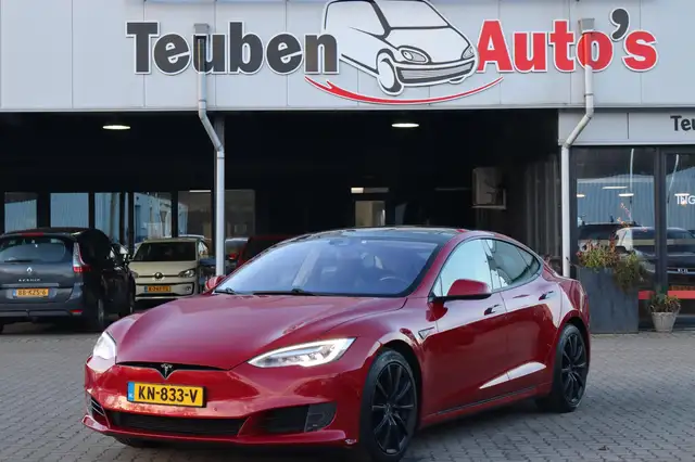 Tesla Model S 75 Base 85,3% SOH, Lederen interieur, Camera, Navi