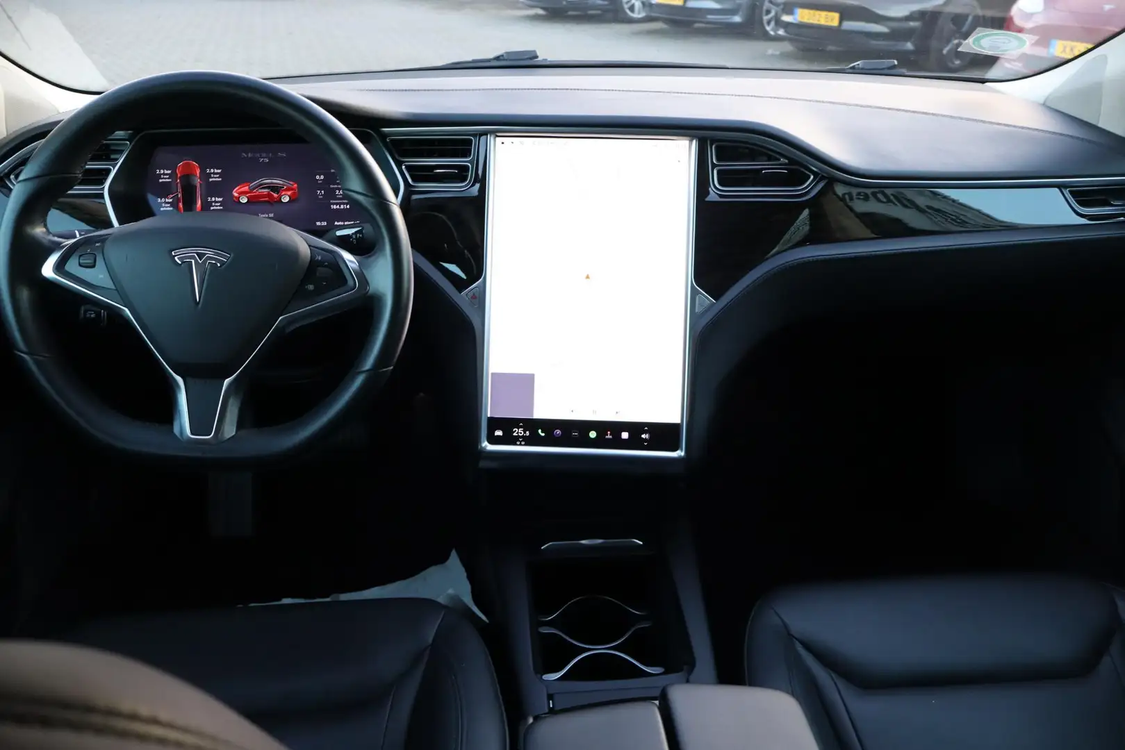 Tesla Model S 75 Base 85,3% SOH, Lederen interieur, Camera, Navi Rouge - 2