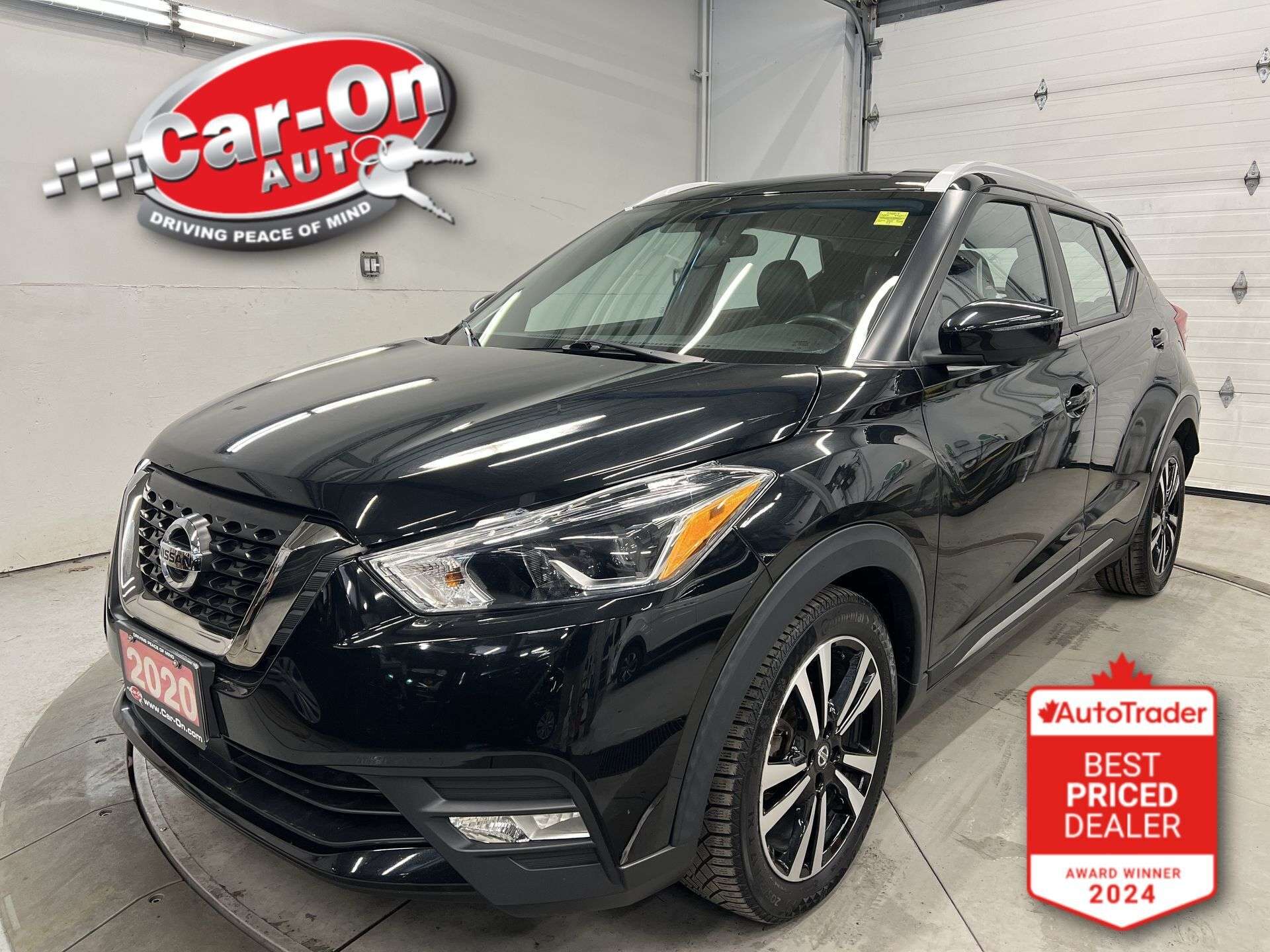 Black 2020 Nissan Kicks SUV / Crossover Front-Wheel Drive Automatic