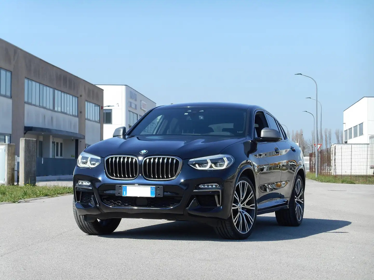 BMW X4 M xdrive M40d auto Blau - 2