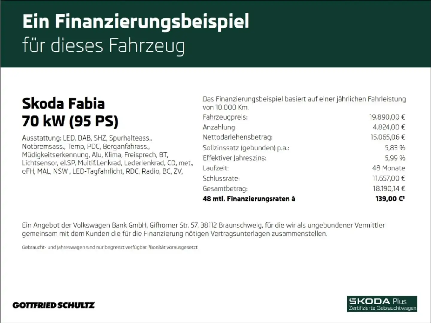 Skoda Fabia Selection sofort verfügbar Gris - 2