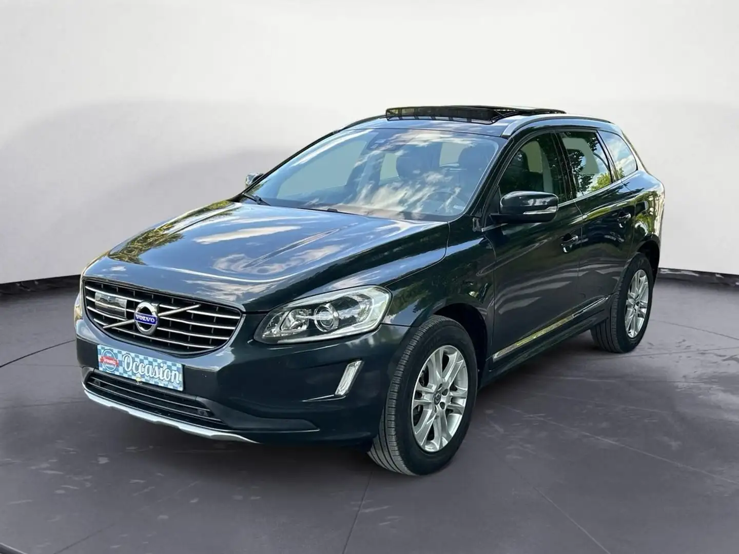 Volvo XC60 xenium d4 181 ch s toit ouvrant camera de recul Bleu - 1