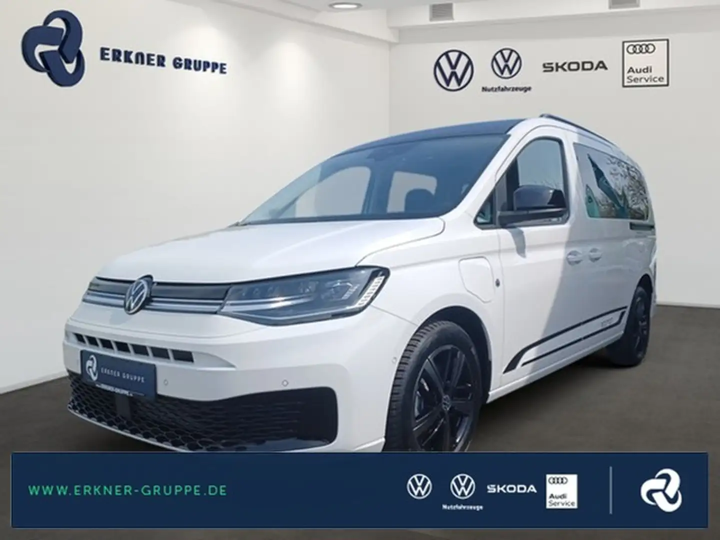 Volkswagen Caddy Maxi 1.5TSI e-Hybrid DSG Edition 7-Sitzer lang+... Weiß - 1