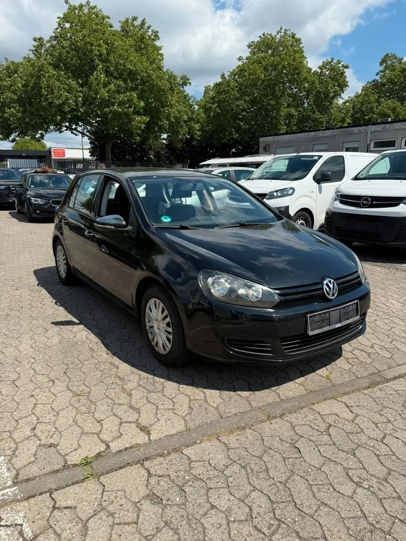 Volkswagen Golf VI 1.4 Trendline*1.Hand*AHK*AC*EURO5 Schwarz - 2