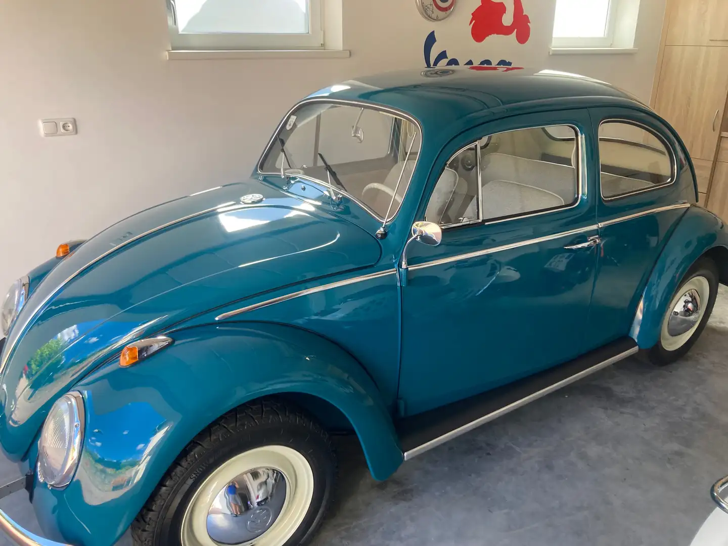 Volkswagen Käfer Typ 11 Luxus Blau - 2