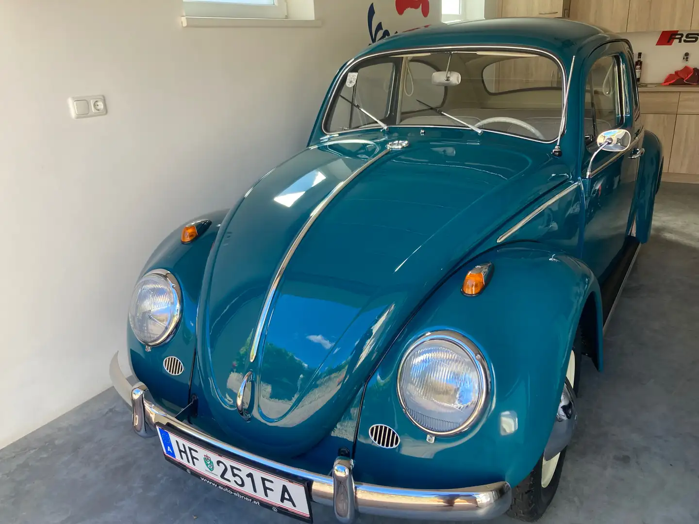 Volkswagen Käfer Typ 11 Luxus Blau - 1