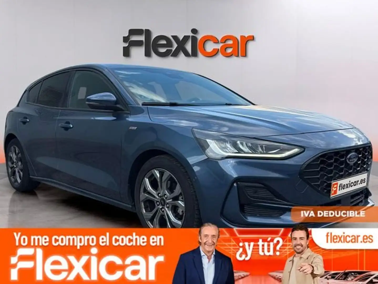 Ford Focus 1.0 Ecob. MHEV 92kW ST-Line Design SIP Azul - 1