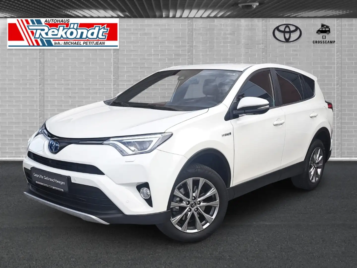 Toyota RAV 4 2.5 Hybrid Executive 4X4 Memory,360 Grad Kamera, E Weiß - 1