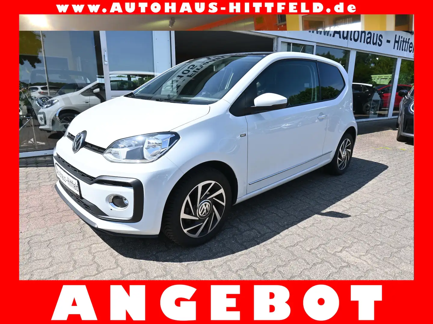 Volkswagen up! 1.0 TSI BMT*join* Pano Klima Alus RFKam 66Kw Blanc - 1