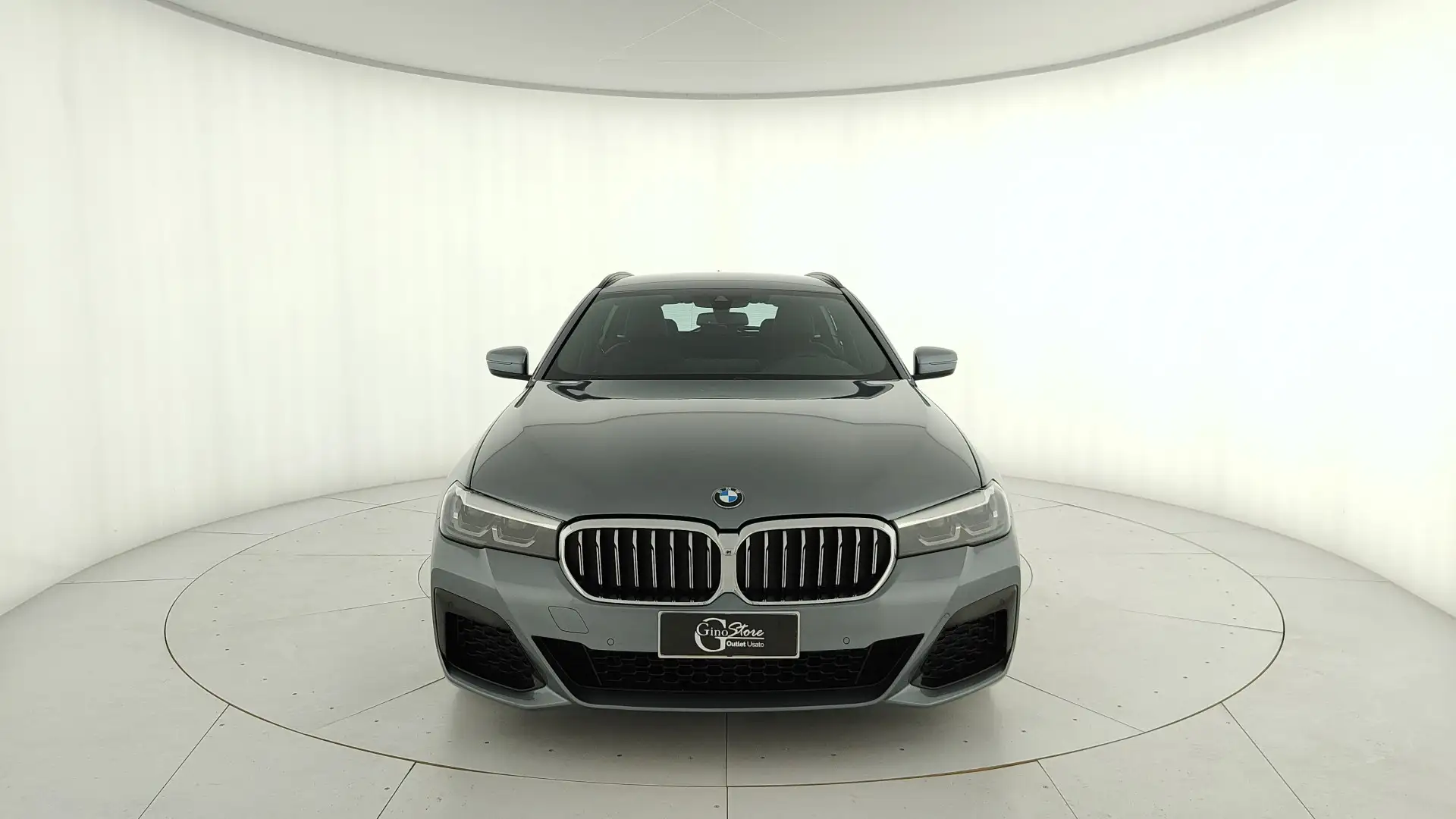 BMW 540 d Touring mhev 48V xdrive Msport auto Blu/Azzurro - 2