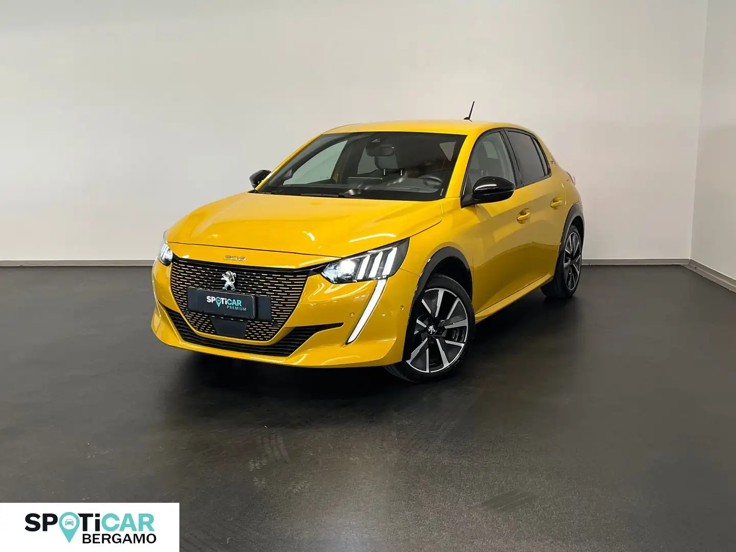 Peugeot 208 e- 100kW 5 porte GT Giallo - 1