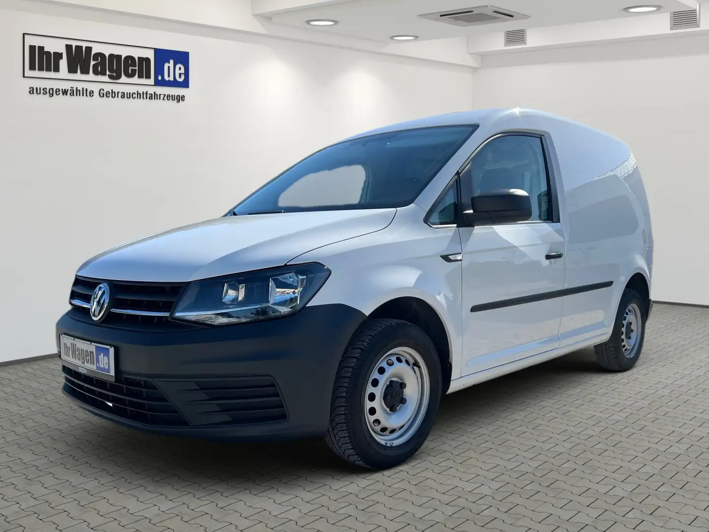 Volkswagen Caddy Kasten BMT.*1.Hand*Klima*29´km* Weiß - 1