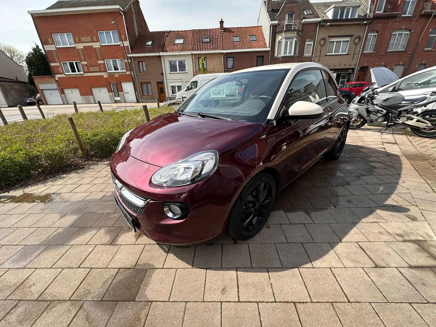 Opel Adam 1.2i garantie 12mois Rood - 2