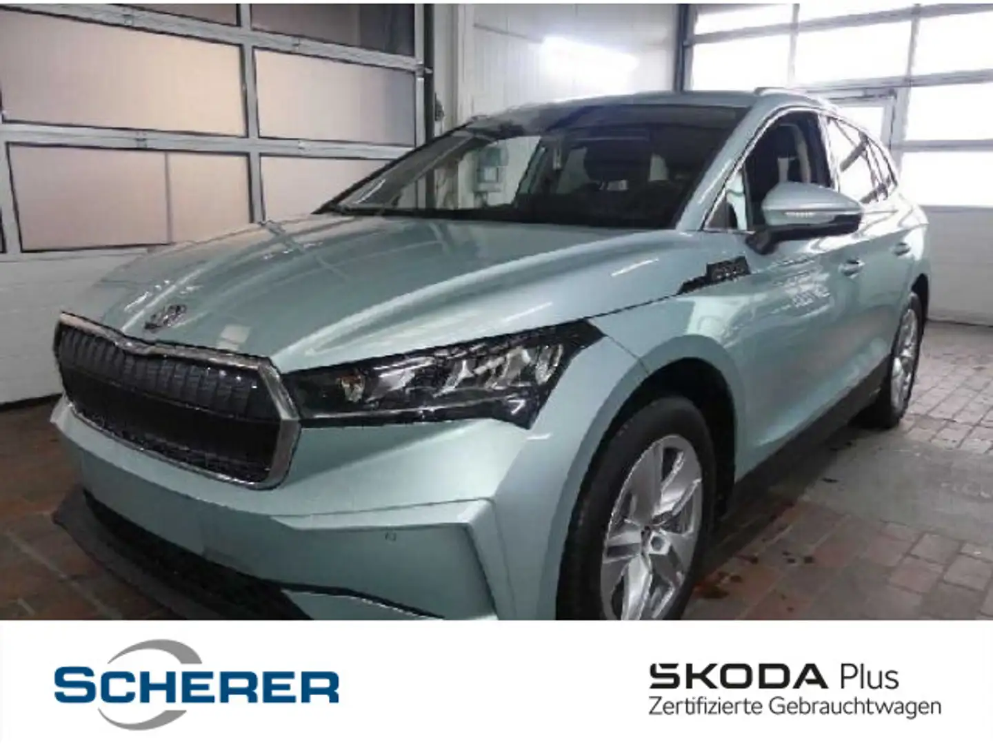 Skoda Enyaq iV 50 Loft NAVI RFK ACC EPH SHZ Silber - 1