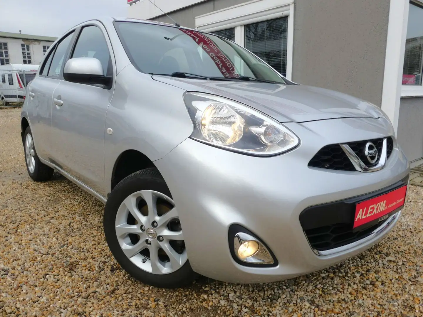 Nissan Micra 1.2 Acenta mit Klima/Sitzheizung/Tempomat Argent - 2