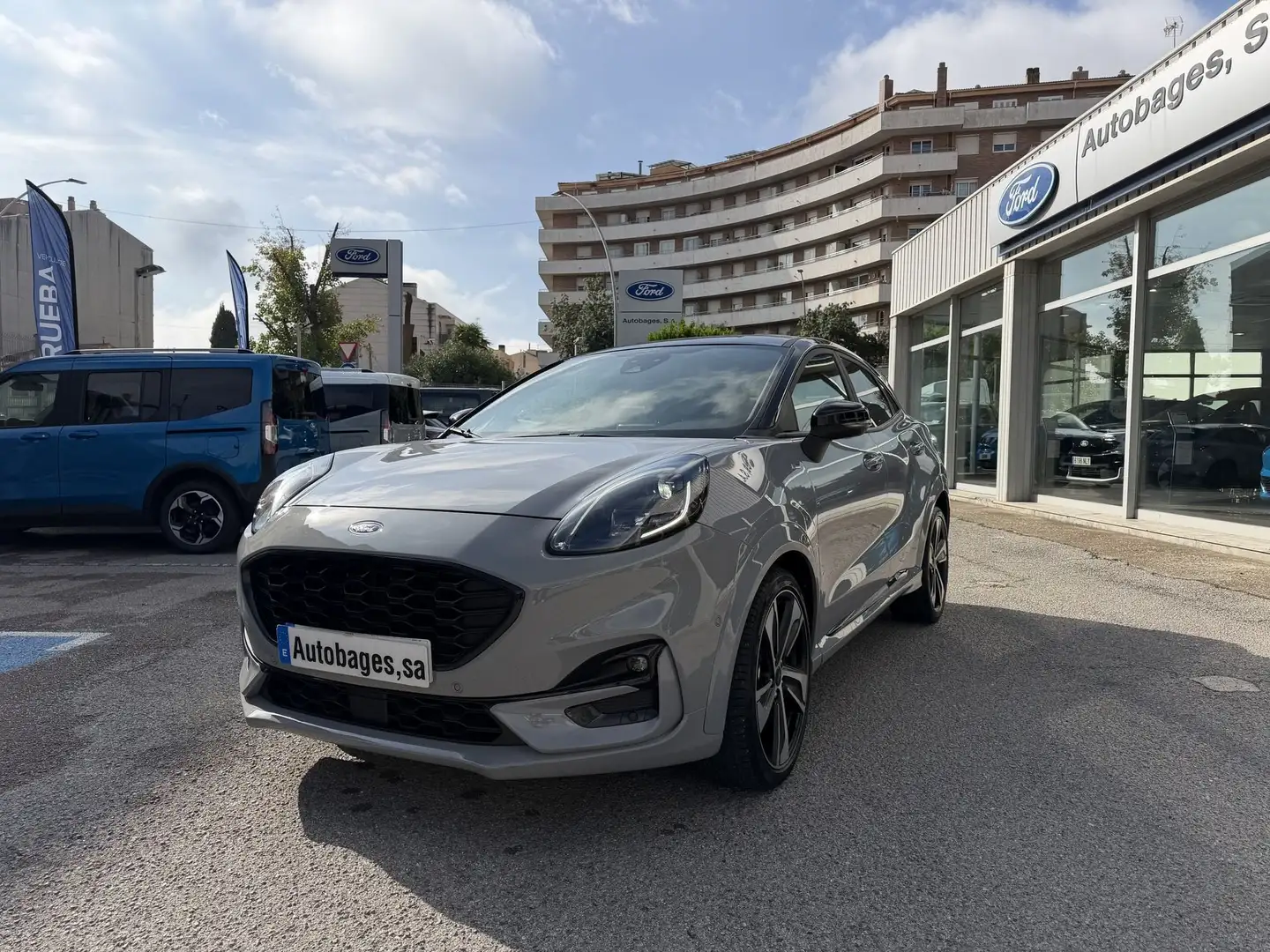Ford Puma 1.0 EcoBoost MHEV ST-Line X 155 Gris - 1